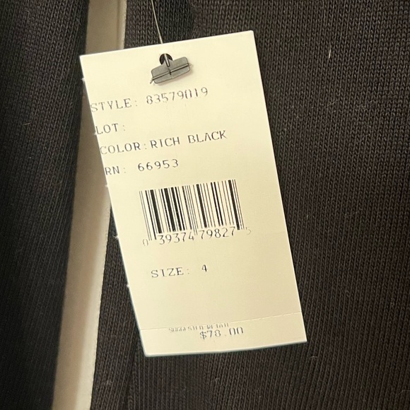 Black Cynthia Steffe Long Sleeve Bodycon Dress, Women’s Size 4 - Picture 2 of 3